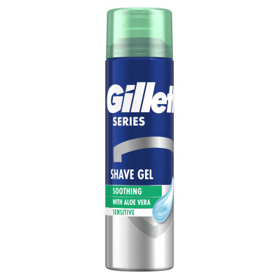 Гель для бритья Gillette Series Sensitive Skin Для чувствительной кожи 200 мл (3014260214692) Винница - изображение 1