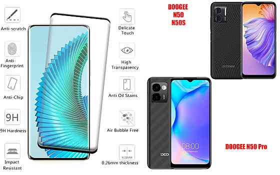 Захисне скло HyperGlass Pro для DOOGEE N50, N50S, N50 Pro – максимальна чутливість та захист Київ
