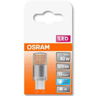 Лампочка Osram LEDPIN40 3,8W/840 230V CL G9 FS1 (4058075432420) Винница