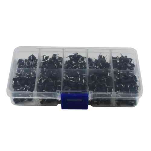 Кнопка тактовая, микрик 200шт, DIP 4 контакта, 6x6 набор Винница