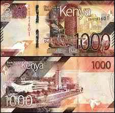 Кенія / Кения / Kenya 1000 shilings 2019 Pick 56 UNC Полтава