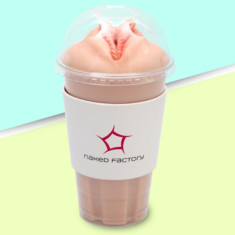 Мастурбатор-вагіна Naked Factory Cup Sleeve V–4, наскрізний Sex Aura Київ - фото 8