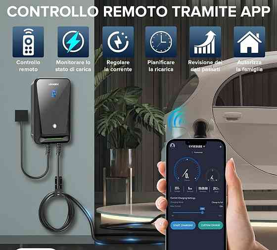 Зарядка до електромобіля з Wi-fi type 2, 32 ампера. Харків