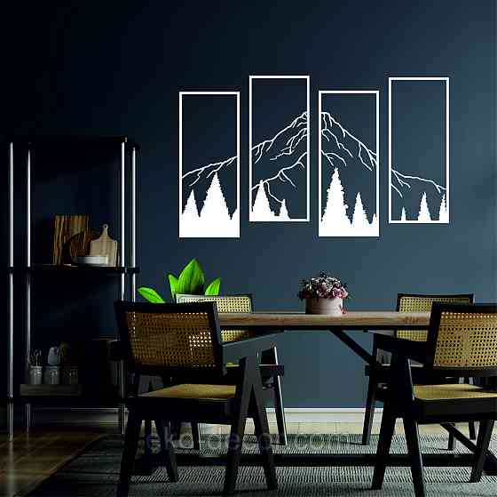 Декоративне настінне Панно «Гори», Декор на стіну Київ