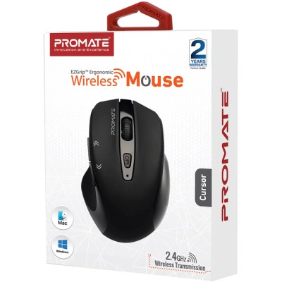 Мышка Promate Cursor Wireless Black (cursor.black) Винница - изображение 7