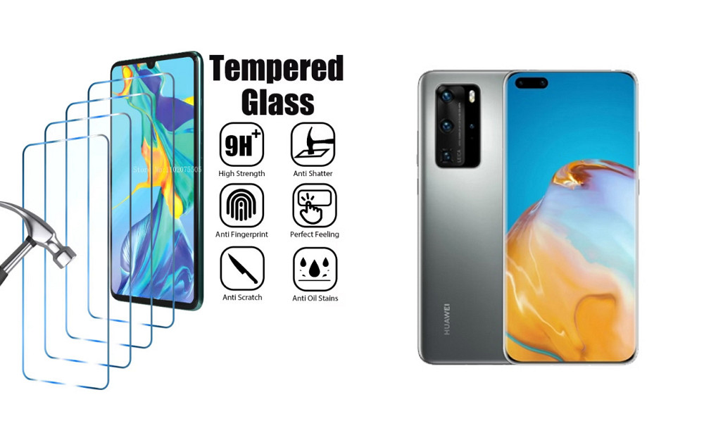 Защитное стекло ArmorGlass для Huawei P40 Pro – устойчивое к царапинам и ударам Киев - изображение 1