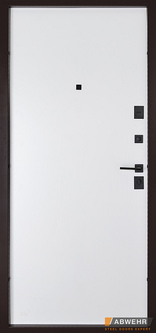 Двери входные, квартирные ABWEHR. Модель 251 LAGUNA Цвет Дуб табак / Белый 960 Киев - изображение 2