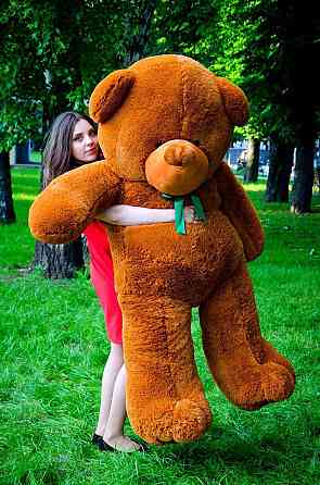 М'яка  іграшка подарунок на 8 березня плюшевий ведмедик Ветли 200 см Коричневий Тернопіль