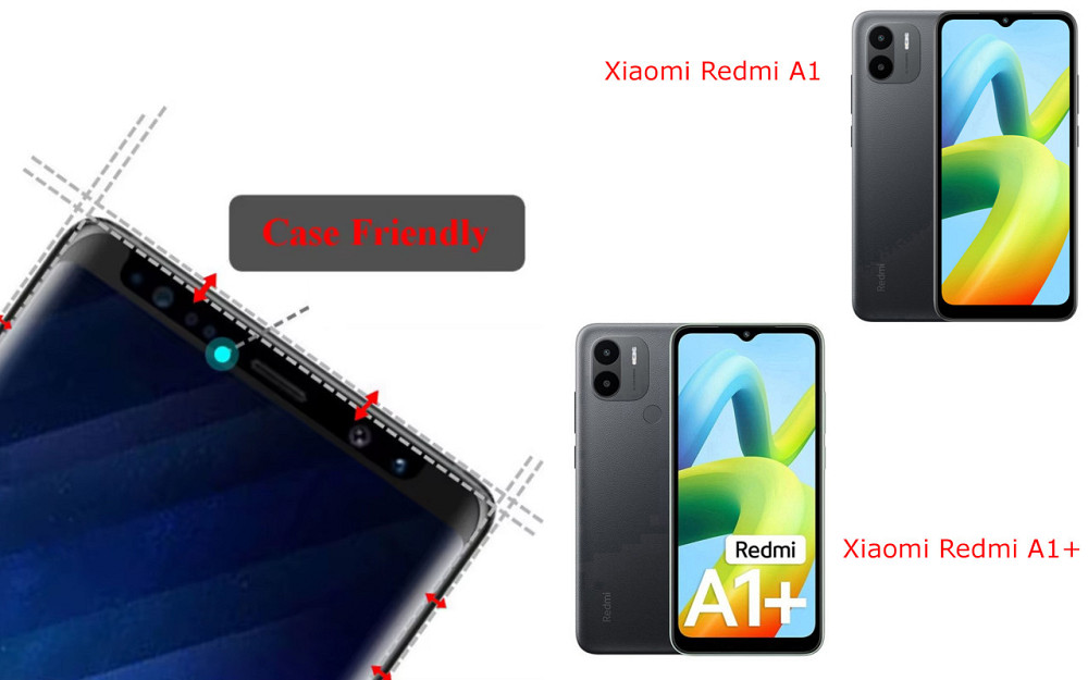 Защитное стекло HyperGlass Pro для Xiaomi Redmi A1, Redmi A1+ – максимальная чувствительность и защита Киев - изображение 4