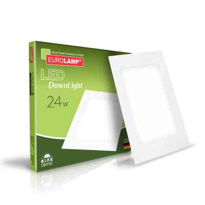 Светильник Eurolamp Downlight 24W 4000K (LED-DLS-24/4) Винница