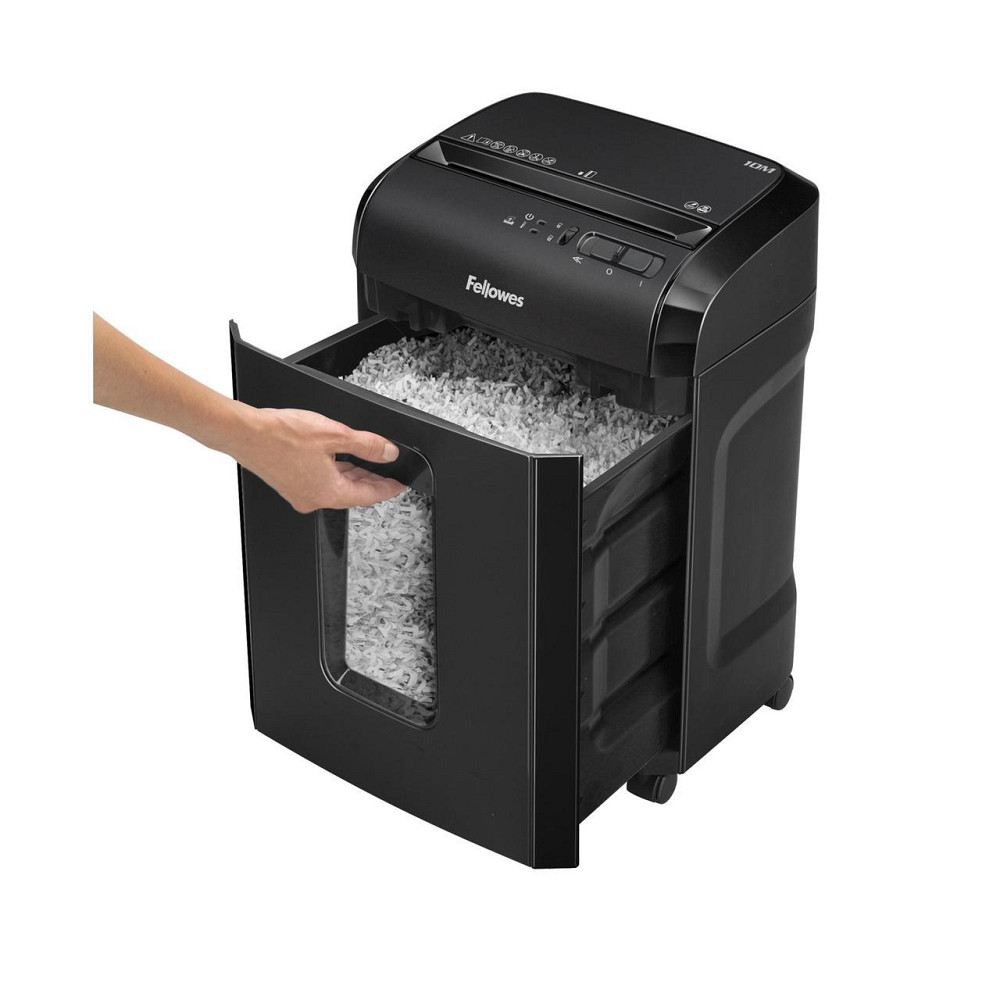 Знищувач документів Fellowes 10M (F.U4630601) ( 8.3 кг ) Харьков - изображение 4