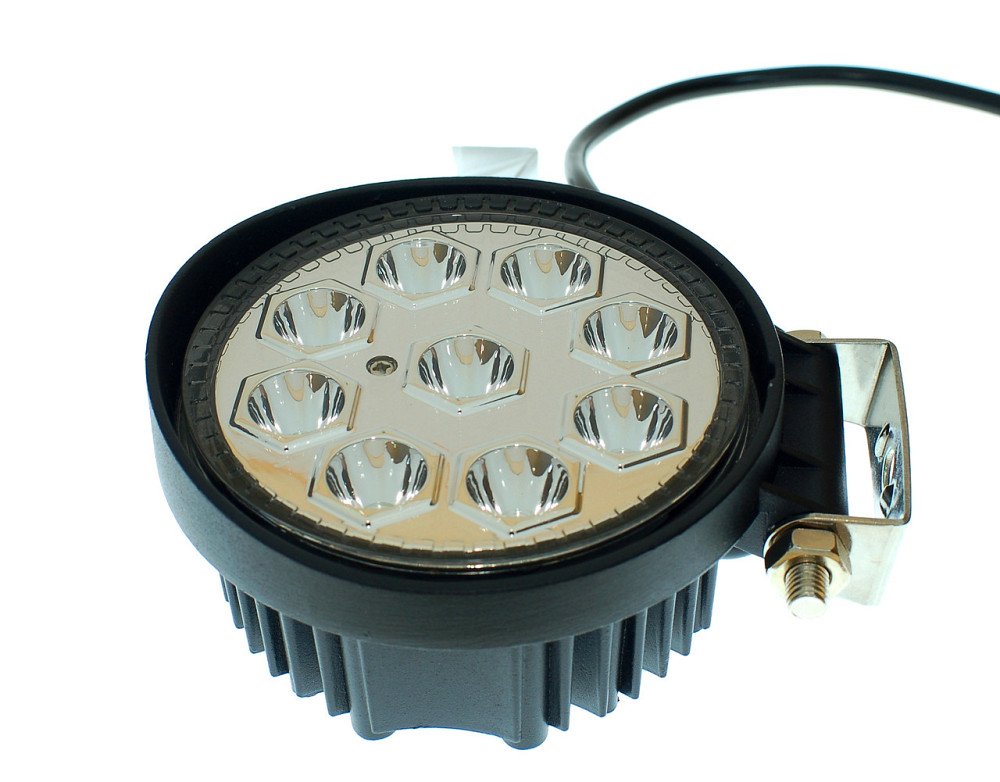 Світлодіодна фара AllLight 32 type 27 W 9chip EPISTAR spot 9-30V Харків - фото 3