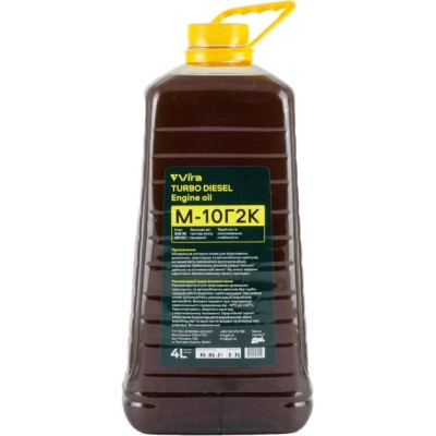 Моторное масло VIRA М-10Г2К SAE 30 4 л (VI0318) Винница - изображение 1