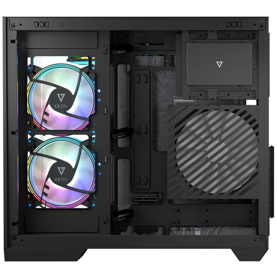 Корпус Modecom VOLCANO PANORAMA APEX ARGB 5F MIDI GREY без БЖ ATX Вінниця - фото 9