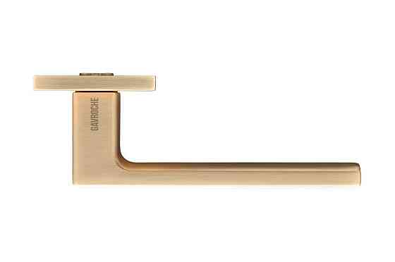 Ручки Gavroche Nikel Gold SB/W сатинове золото PVD з білою вставкою Київ