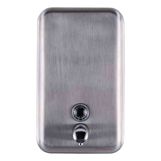 Дозатор рідкого мила HOTEC 13.111-1,0L вертикальний 1000мл,Stainless Steel SUS304 Луцк