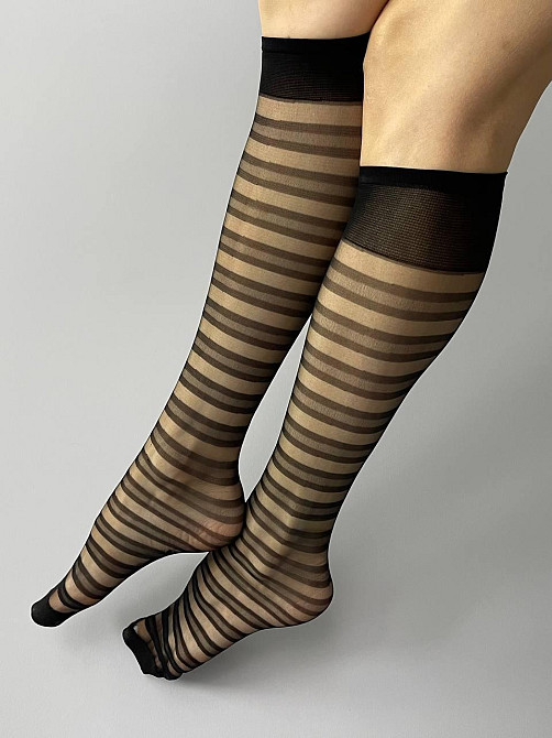 Гольфы Stella 20 den р.23-25, 2 пары, черные Черновцы - изображение 3