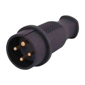 Виделка трифазна стандарт каучук Лезард Житомир