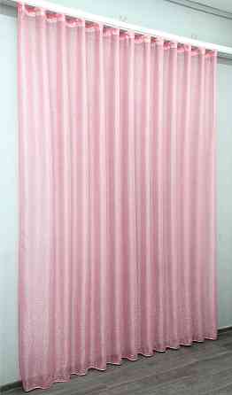 Тюль VR-Textil 1302т Батист с люрексовой нитью Розовый 300х250 см (42-0832) Киев