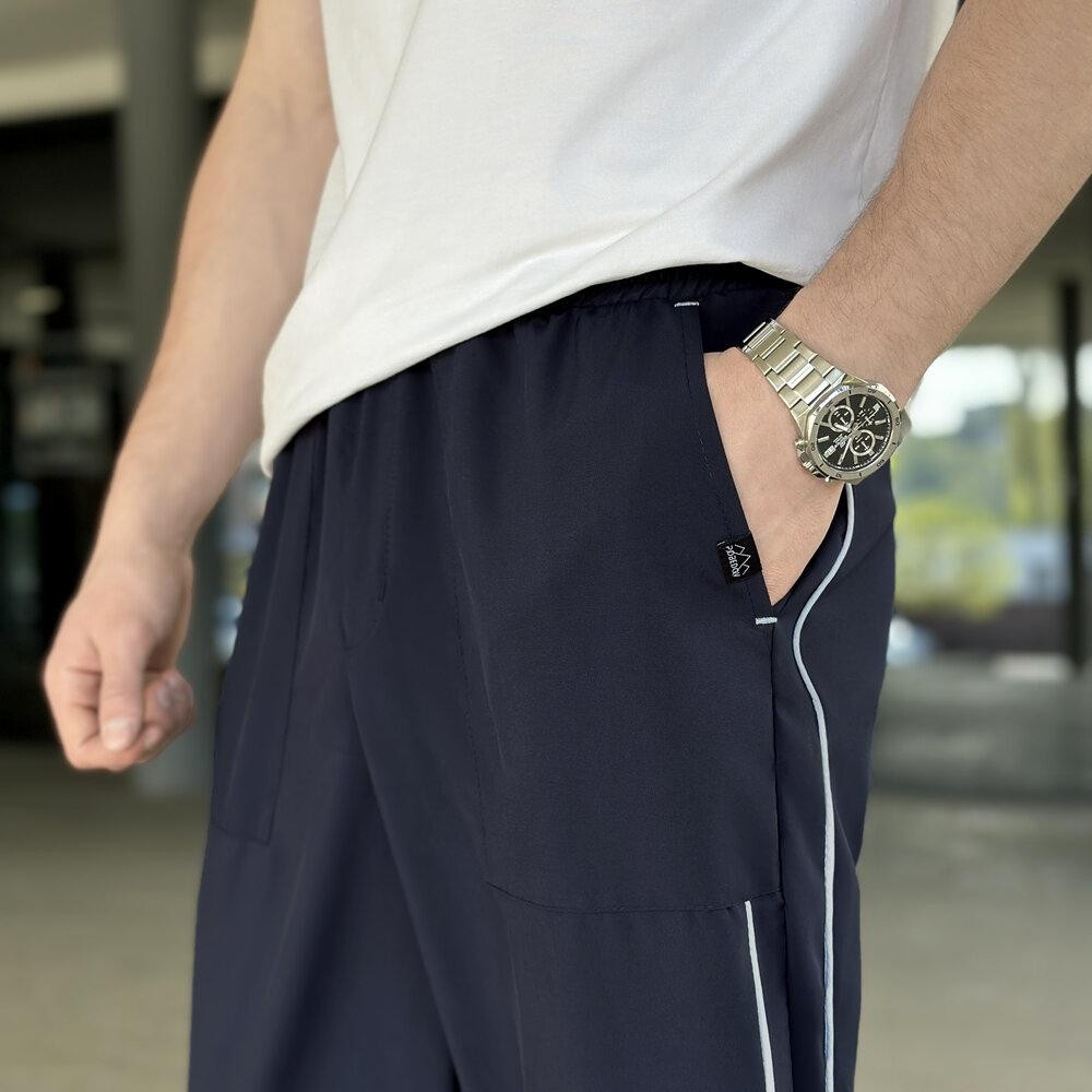 Весняні чоловічі джогери темно-сині Pobedov Weekend Київ - фото 4