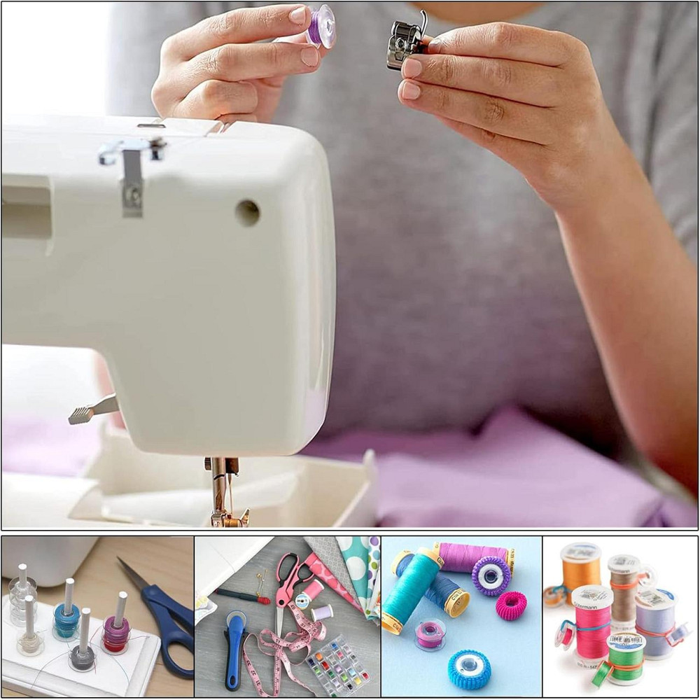 Набір прозорих шпульок для швейної машини, 25 штук Київ - фото 9