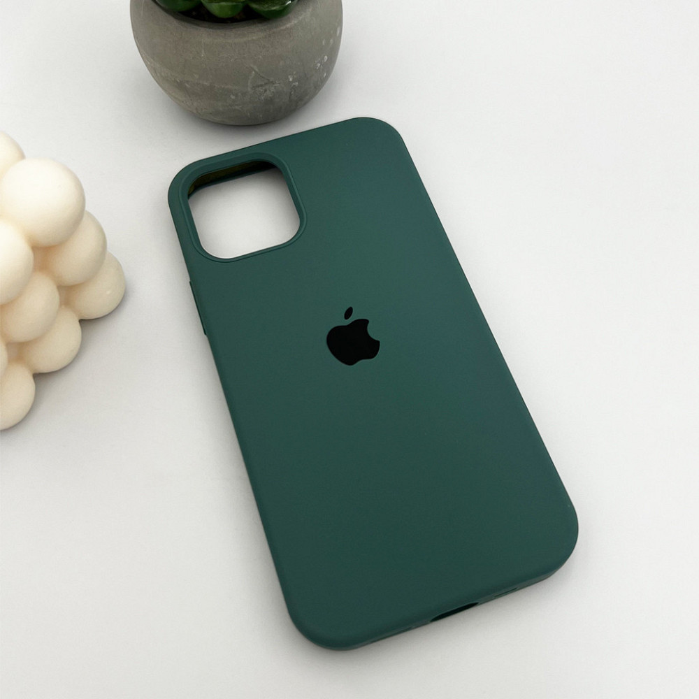 Чохол для смартфона Silicone Full Case AA Open Cam for Apple iPhone 12 46,Pine Green Киев - изображение 4