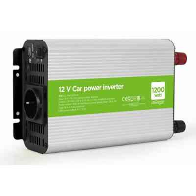 Автомобільний інвертор EnerGenie 12V/220V 1200 Вт (EG-PWC1200-01) Вінниця