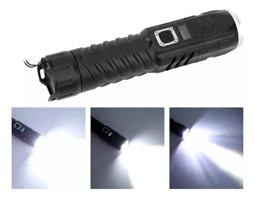 Тактический светодиодный фонарь J.W.S WS-607 P90, 3600 Лм, USB Type-C, Power Bank, Zoom, IPX5, аккумулятор 26650, без оригинальной Киев