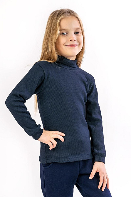 Водолазка дитяча рубчик — начіс бавовна топ 128 Київ - фото 1