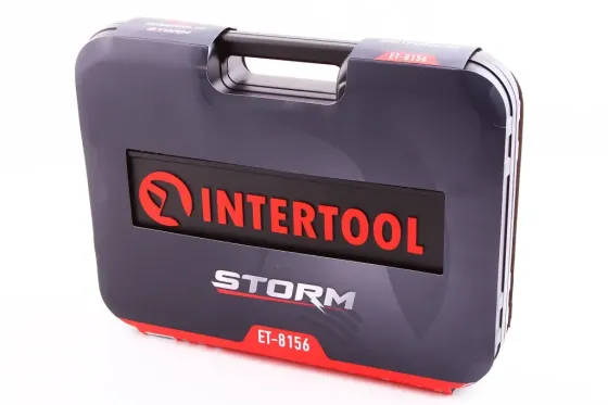 Набір інструментів 156 їд. Intertool Storm 1/2, 1/4, 3/8 Вінниця