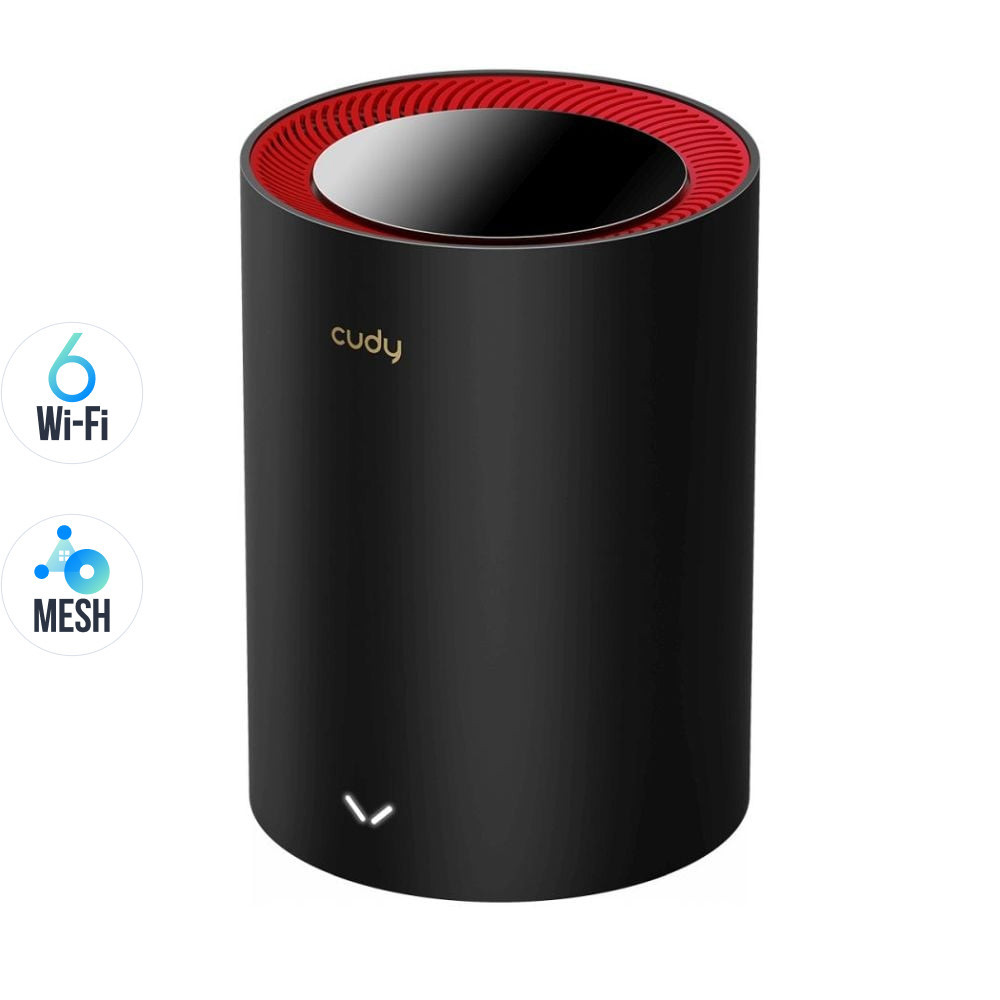 Маршрутизатор WiFi Mesh-система WiFi 6 2.5G Cudy M3000 Black (1-Pack) дводіапазонний AX3000 (73-00519) Киев - изображение 14