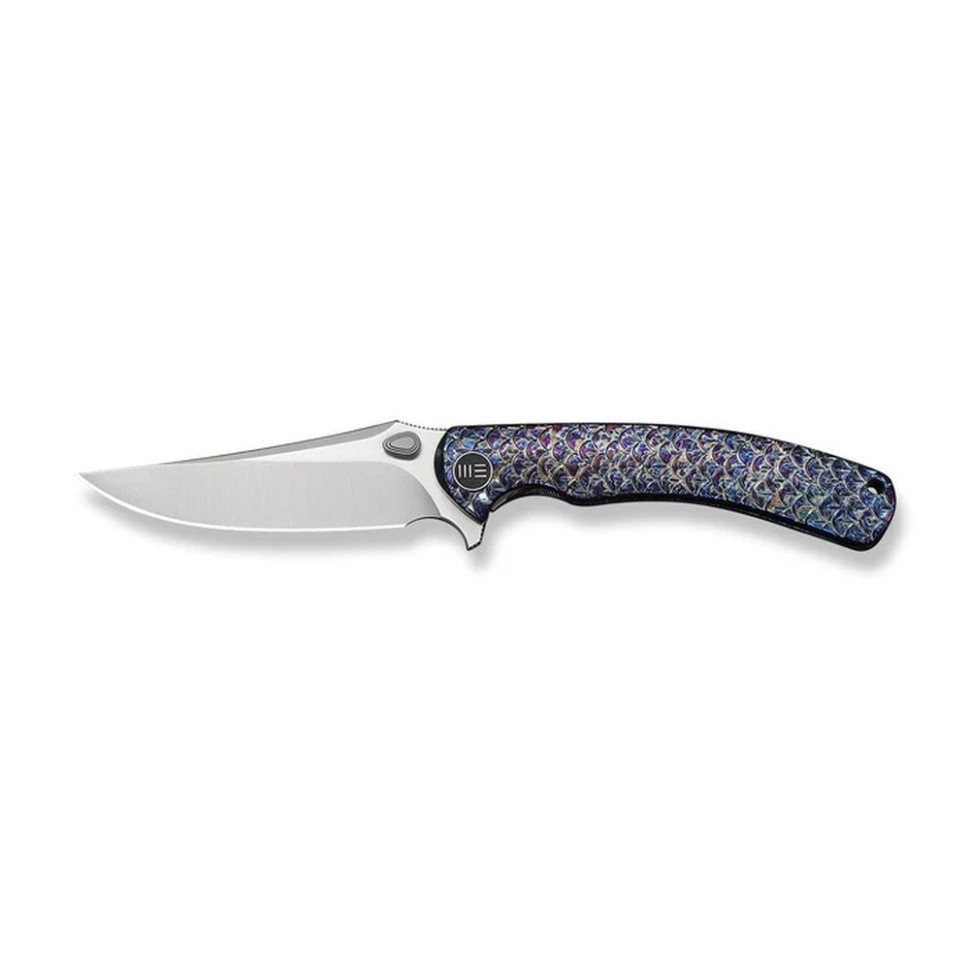 Ніж складаний туристичний Weknife Dracarys, (9.1 см) Böhler M390 / титан 6AL4V полум’яний Київ - фото 3