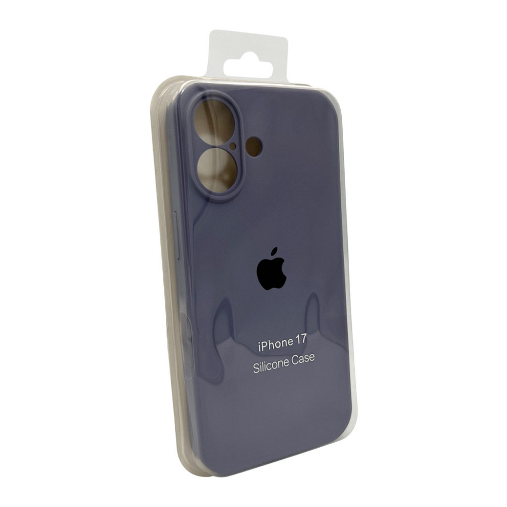Чохол для смартфона Silicone Full Case AA Camera Protect for Apple iPhone 17 28,Lavender Grey Київ - фото 2