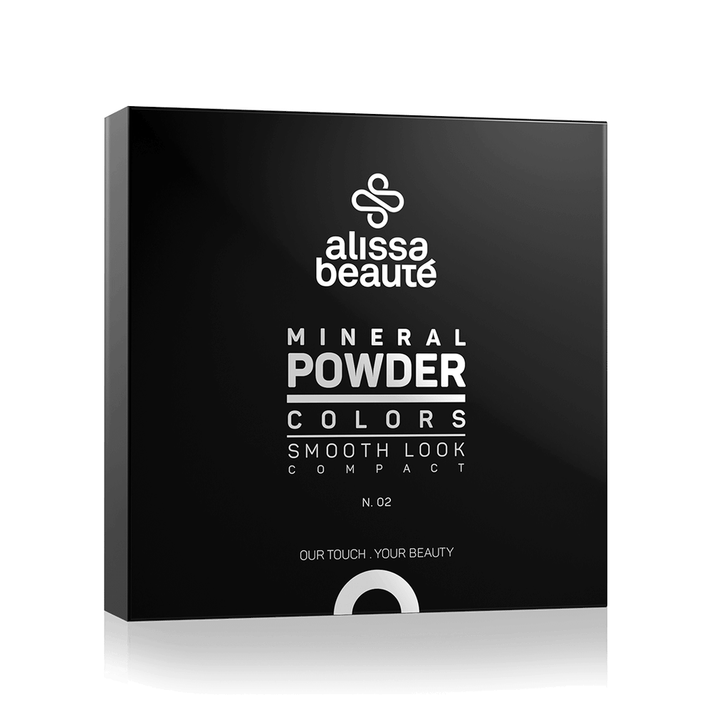 Минеральная компактная пудра 02 Беж Mineral Powder Alissa Beaute, 9 г Днепр - изображение 1