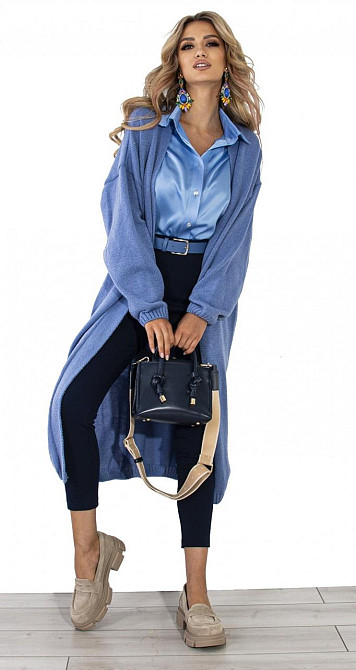 Свободный облегченный кардиган (42-48) Киев - изображение 6