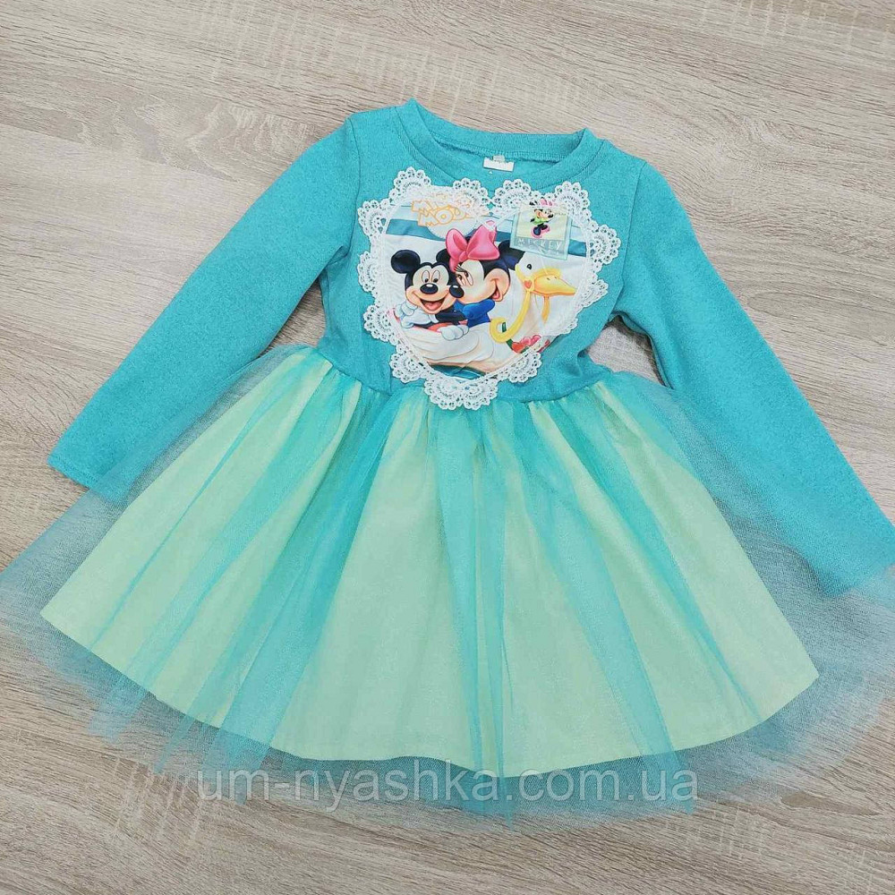 Детское платье с фатином 