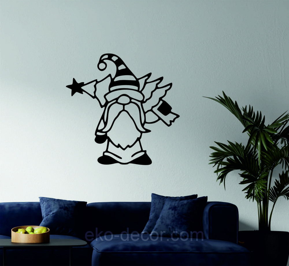 Декоративне настінне Панно «Гном», Декор на стену Київ - фото 1