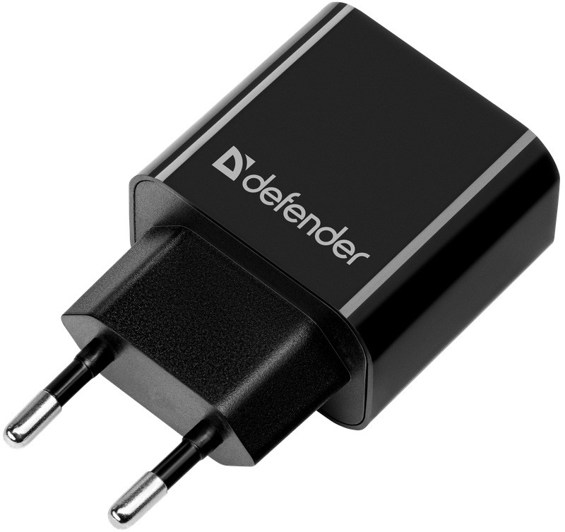 Зарядний пристрій 2xUSB 12W 2.1A UPC-21 +кабель microUSB, чорний Defender Винница - изображение 3