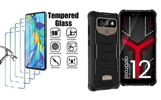 Захисне скло ArmorGlass для Hotwav T5 Max, Hotwav T5 Pro – стійке до подряпин та ударів Київ