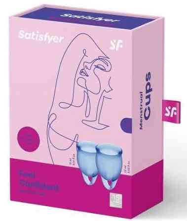 Менструальні чаші - Satisfyer Feel Confident Dark Blue Sex Aura Київ
