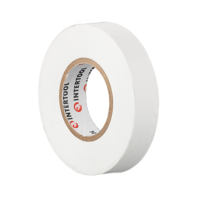 Стрічка ізоляційна 0.15мм*17мм*25м біла INTERTOOL IT-0063 Киев - изображение 6
