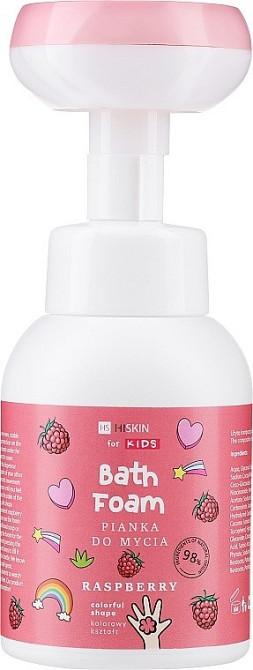 Піна для душа і рук з ароматом малини "Квітка" Львів - фото 1