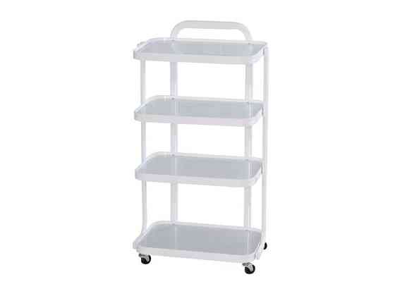 Візок косметологічний 6702, 4 полиці, скло Київ
