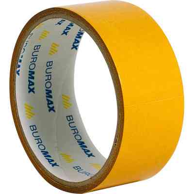 Скотч Buromax двухсторонний на полипропиленовой основе 36 мм х 5 м (BM.7508) Винница