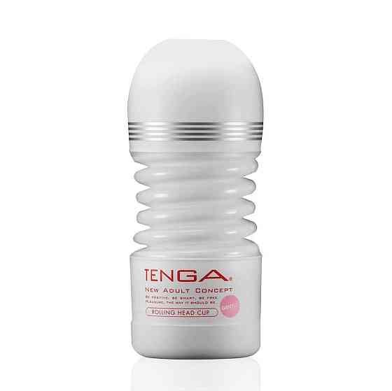 Мастурбатор Tenga Rolling Head Cup Gentle з інтенсивною стимуляцією головки Sex Aura Київ