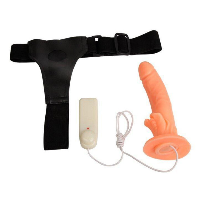 Страпон женский с вибрацией BW-010025B Sex Aura Киев - изображение 6