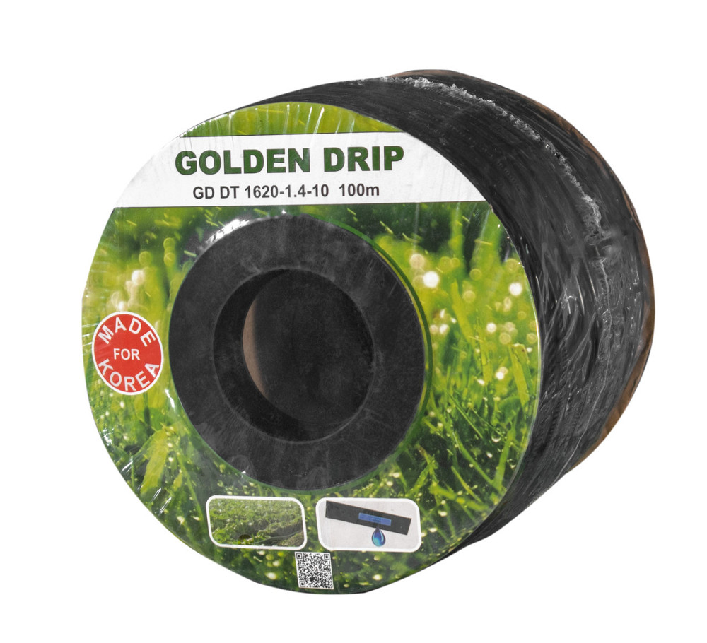 Крапельна стрічка 8 mil крок 10 см 100 м бухта емітерна GOLDEN DRIP Дніпро - фото 7