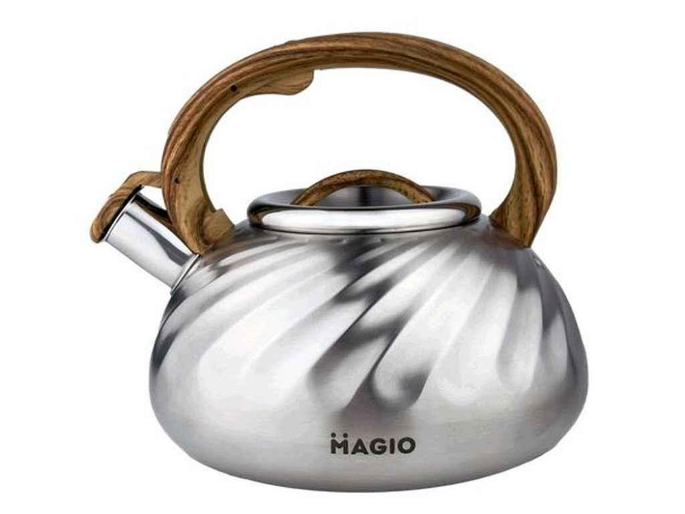 Чайник зі свистком 3л MG-1194, індукція, потовщене дно ТМ MAGIO   Solmir Київ - фото 1