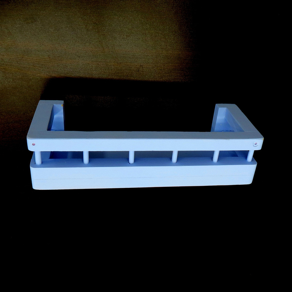 Полиця настінна, настільна "Сакаба з бортиком" ірис Миколаїв - фото 2