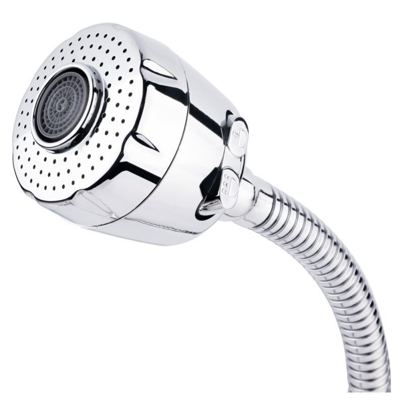 Змішувач для кухні Lidz (CRM) 75 21 271F-4 з гнучким (рефлекторним) виливом Київ - фото 5